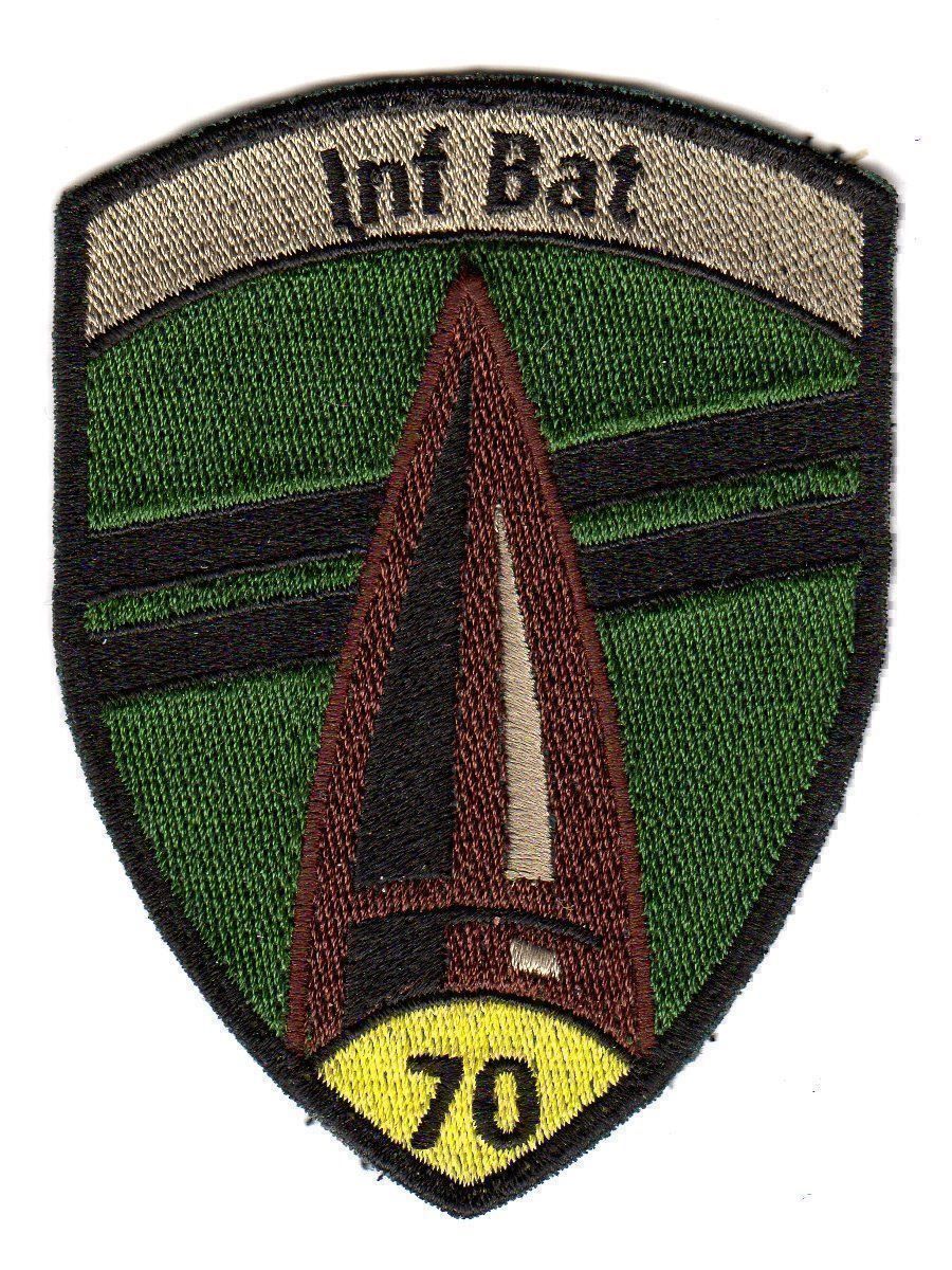 Placchette & Badge: Badge Inf Bat 70 gelb – Usato da Erlinsbach venduto da S700