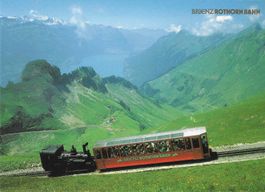 Brienz Rothorn Bahn Einzige Dampfzahnradbahn  der Schweiz