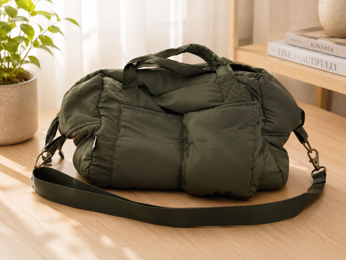 Borse & Zaini: Nappy bag olive green – Usato da Oberägeri venduto da KseniaSim