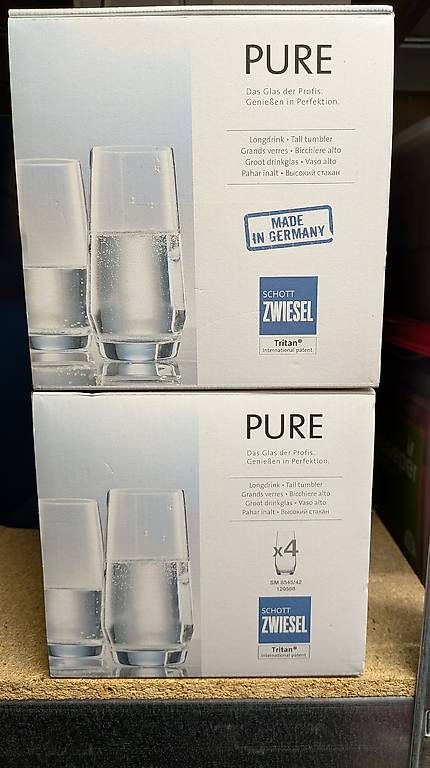 Bicchieri: 8 Longdrinkgläser - neu & originalverpackt  – Usato da Bellach venduto da cor_f 1