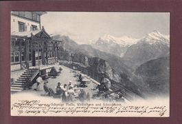 SCHYNIGE PLATTE - Terrasse - Wetterhorn - 1905