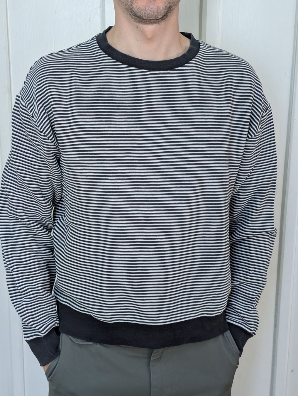 Maglioni & Felpe: Schwarz-Weiss Topman Pullover S – Usato da Zürich venduto da lin_99vx