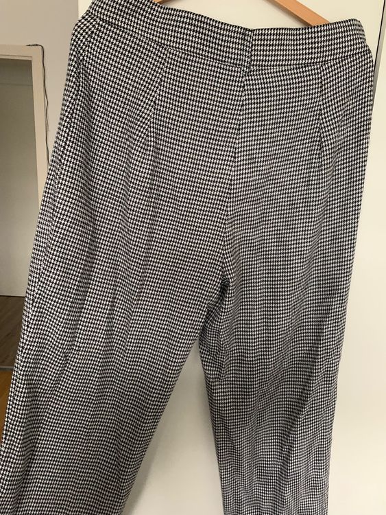 Cdkoke Herren Anzughose Vertikale Streifen - Verstellbare Taille