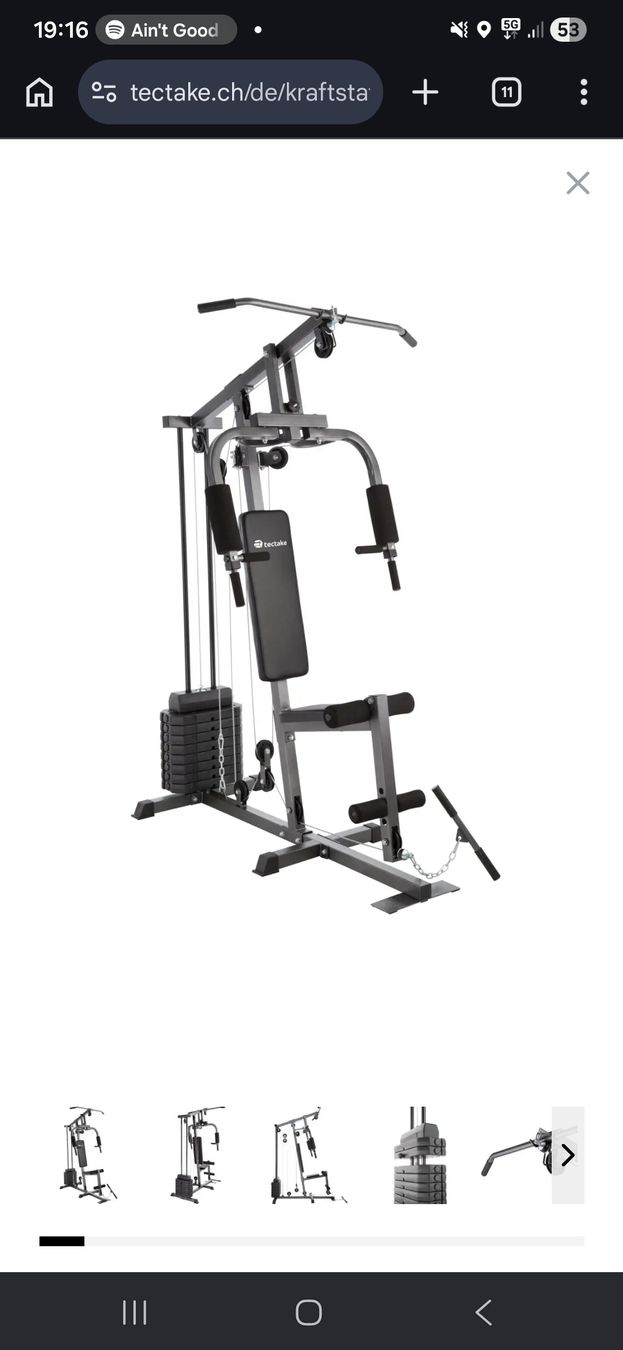 Gonser Vélos d'appartement: Kraftstation / Home GYM – D'occasion à Oberstocken par jul_6rwj