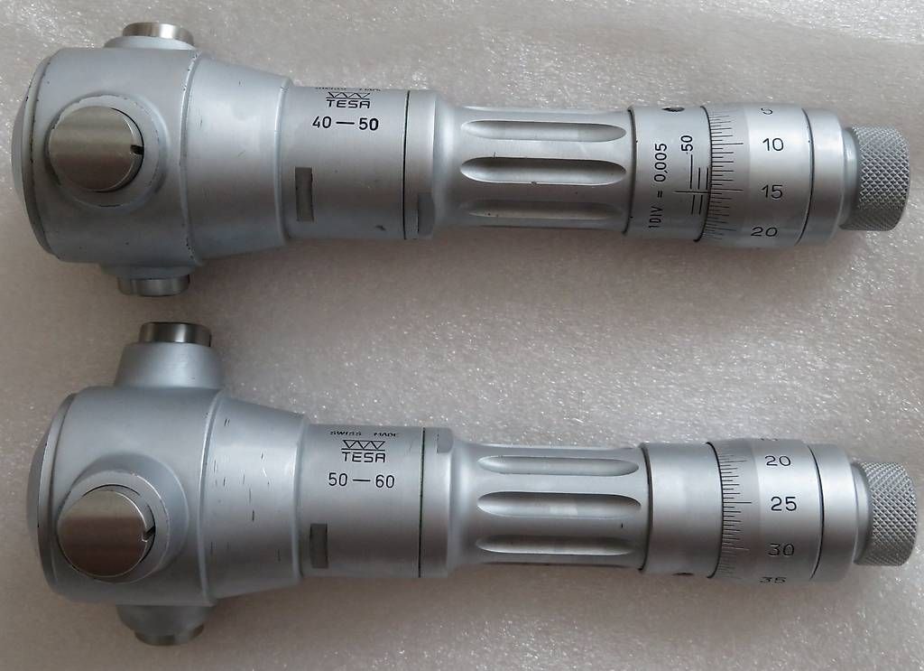 Tesa Messen: 2x Tesa 3-Punkt-Innenmikrometer Messbereich 40-60mm – Gebraucht aus Wetzikon ZH von Nicki6