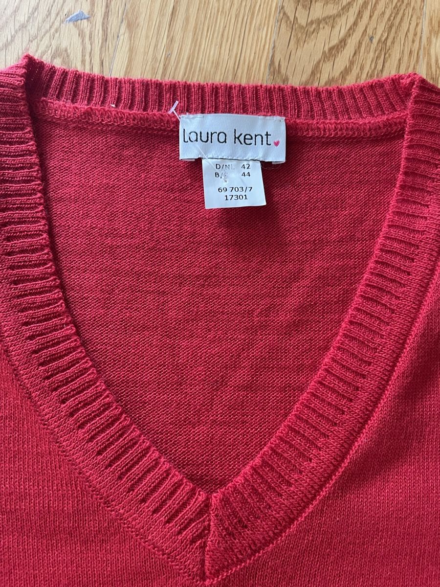 Maglioni & Felpe: Roter Damenpullover Laura Kent Gr. 42 – Usato da Rüschlikon venduto da Lajniii 1