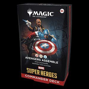 Magic The Gathering Sammelbilder & Trading cards: MTG Marvel Commander deck Avengers Assemble (EN) – Neu und originalverpackt aus Uster von Blake13