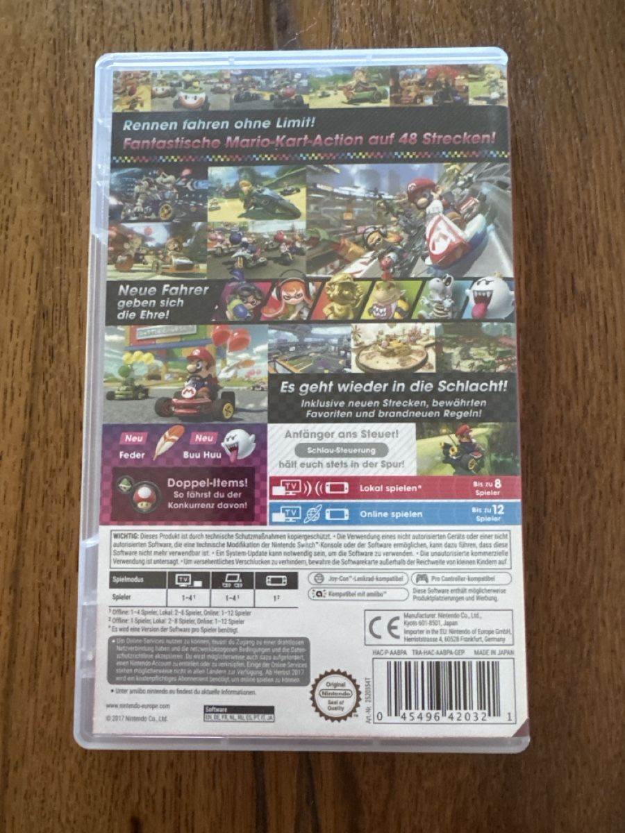 Nintendo Giochi: Nintendo Switch - Mario Kart 8 Deluxe – Usato da Lenzburg venduto da eyworld 2