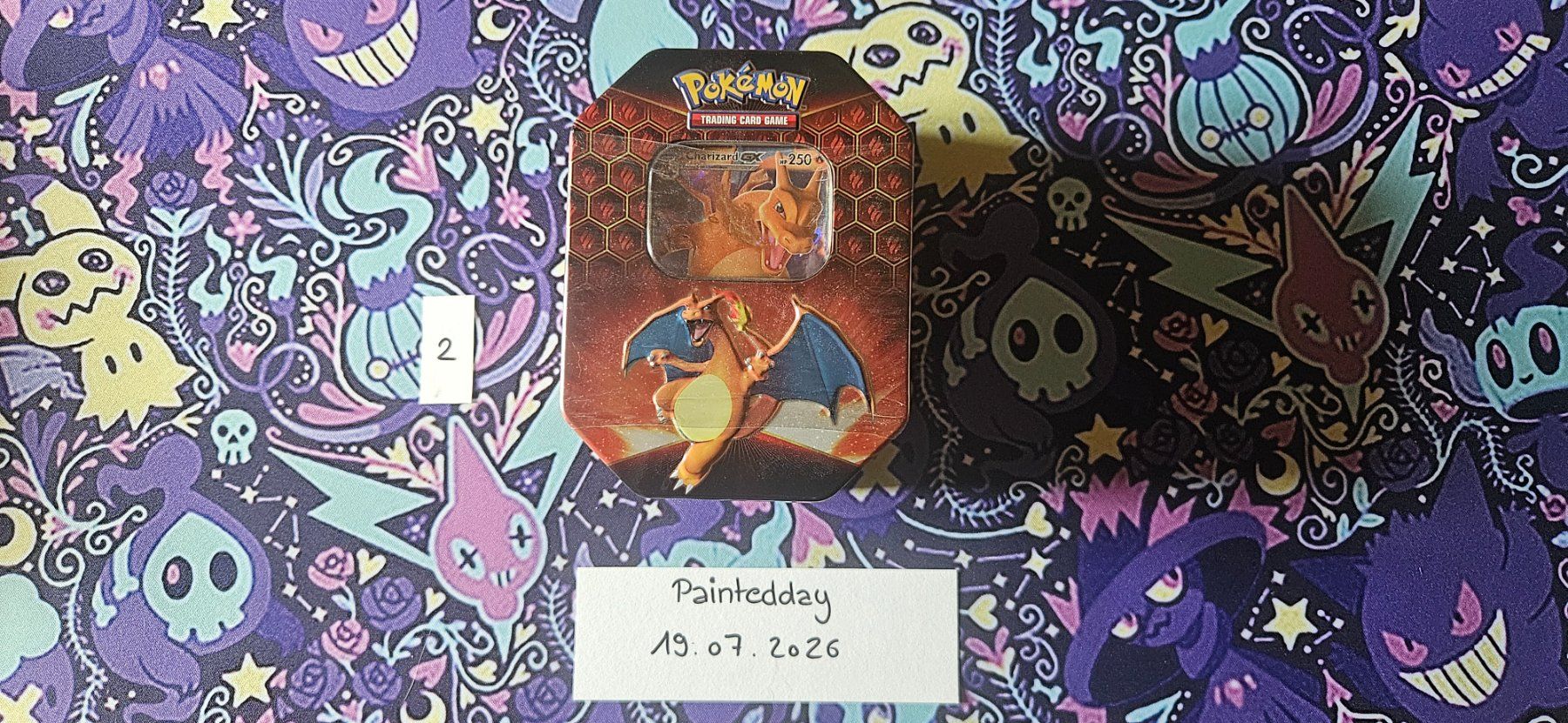 Pokémon Sammelbilder & Trading cards: Hidden Fates: Charizard GX Tin (EN) – Neu und originalverpackt aus Fulenbach von Paintedday