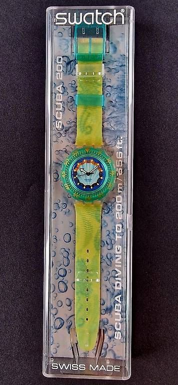 Orologi: Swatch Scuba 200 Seahorse SDK119 – Usato da Bassersdorf venduto da Zwoebschi 2