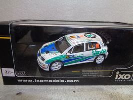 Ixo 1:43 Skoda Fabia WRC Rallye 2008 F. Duval