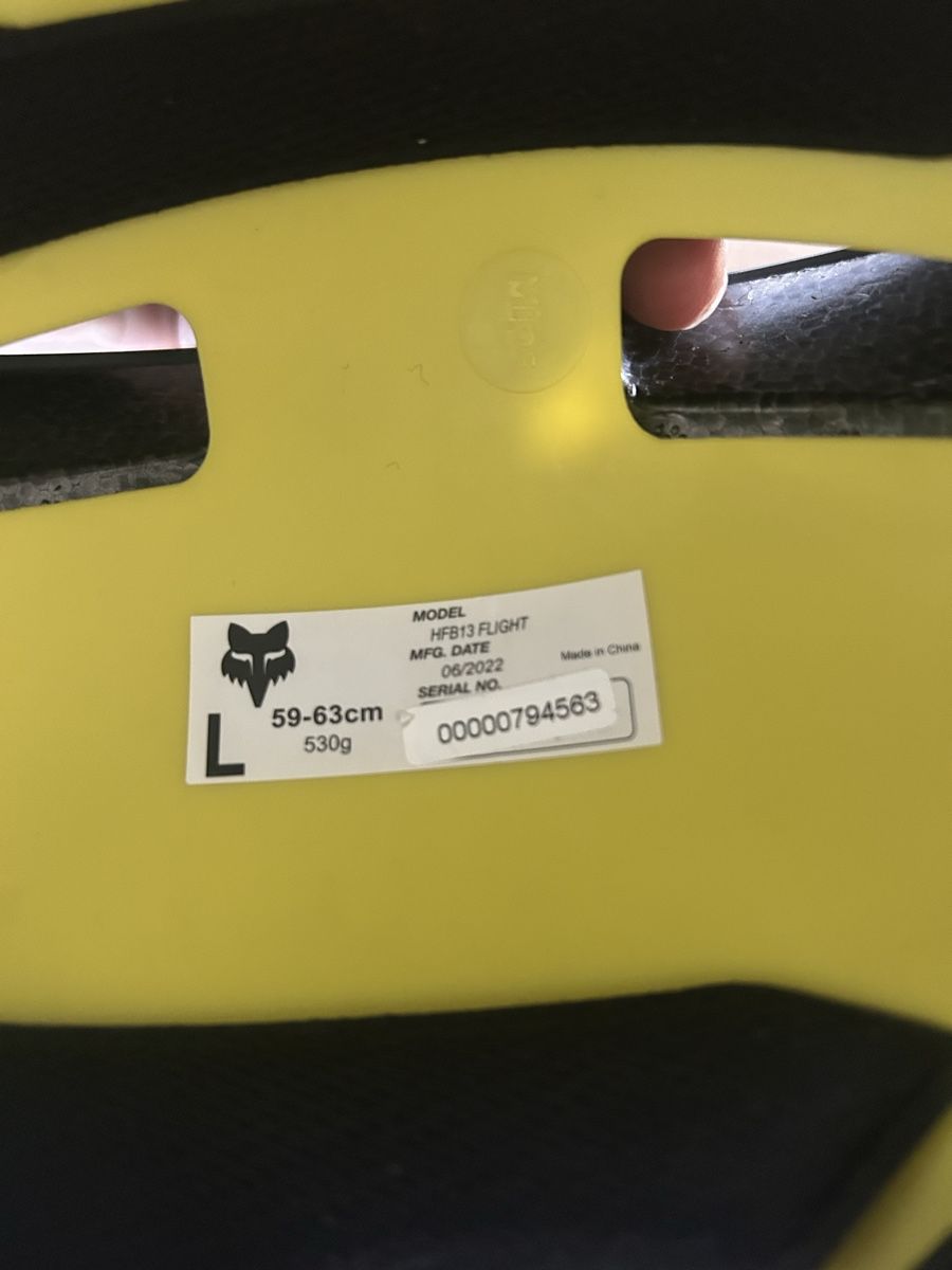 Fox Caschi: FOX Dirt Bike Helm – Usato da Worblaufen venduto da BergerClassics 4