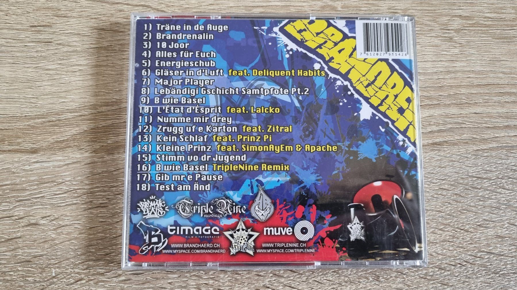 CD: Brandhärd - Brandrenalin – Usato da Hagenbuch ZH venduto da lecterr55 2