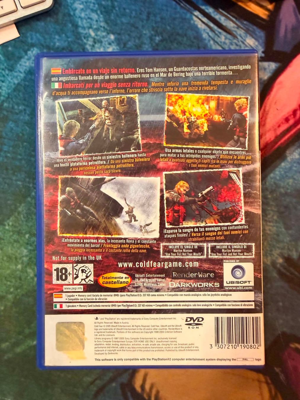 Sony Spiele: Cold Fear Sony Playstation 2 – Gebraucht aus Giubiasco von Ticinerd 1
