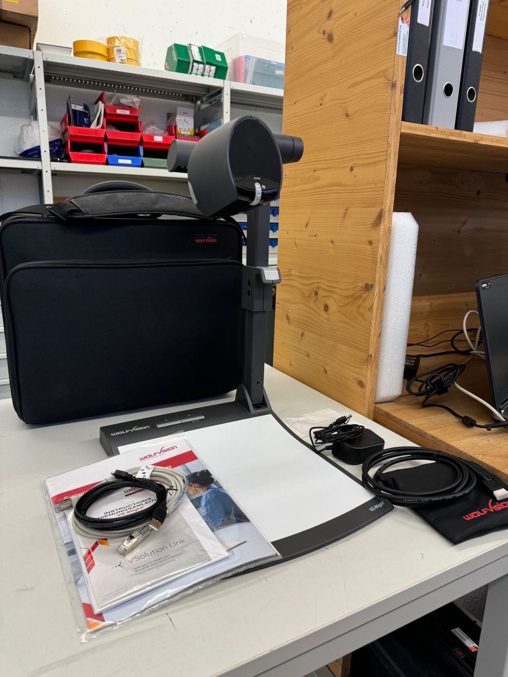 Proiettori: Neu Wolfvision VZ-8Light4 (Visualizer) – Nuovo e nell'imballaggio originale da Maienfeld venduto da LehnerAkustikAG