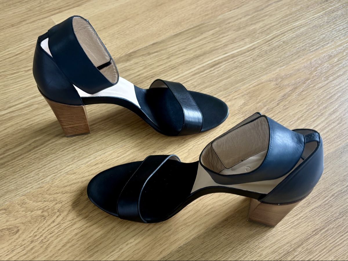 Chloé Scarpe da donna: Chloé Leder Sandalen Heels – Nuovo (secondo la descrizione) da Baden venduto da Tiffany6878 9