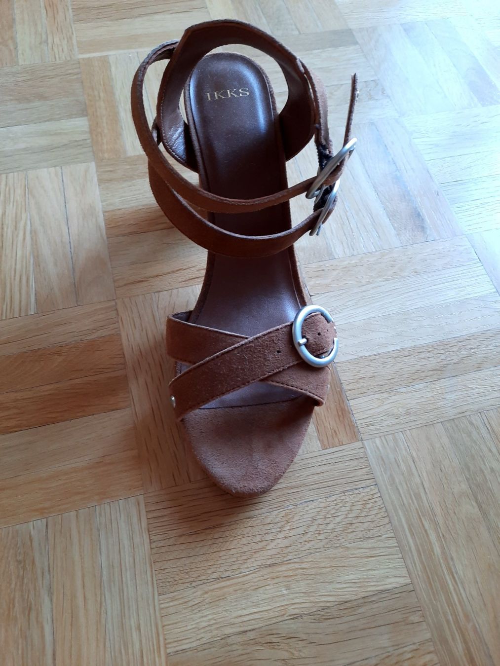 IKKS Scarpe da donna: Sandales daim IKKS – Usato da Genève venduto da celima48 2