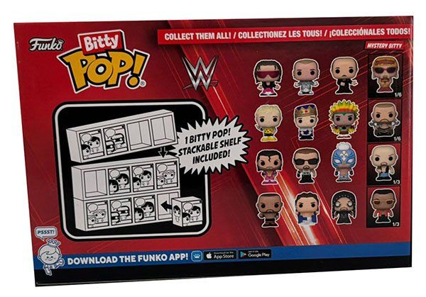 Funko Statuette: Funko Bitty POP! WWE Razor Ramon 4-Pack – Nuovo e nell'imballaggio originale da Löbau venduto da Krocoworld 1