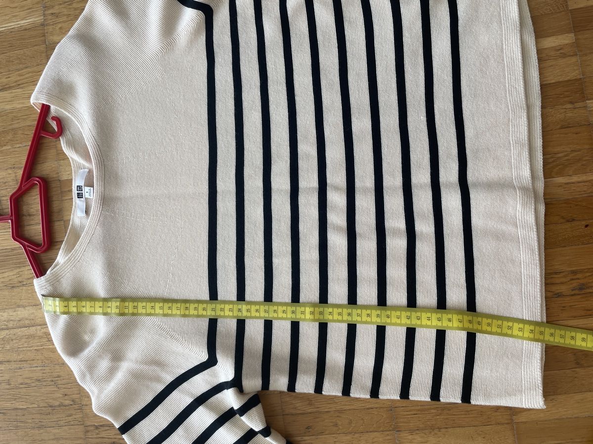 Uniqlo Maglioni & Felpe: Uniqlo Pullover striped cream black size S – Nuovo (secondo la descrizione) da Neuchatel venduto da shi_9fzw 3