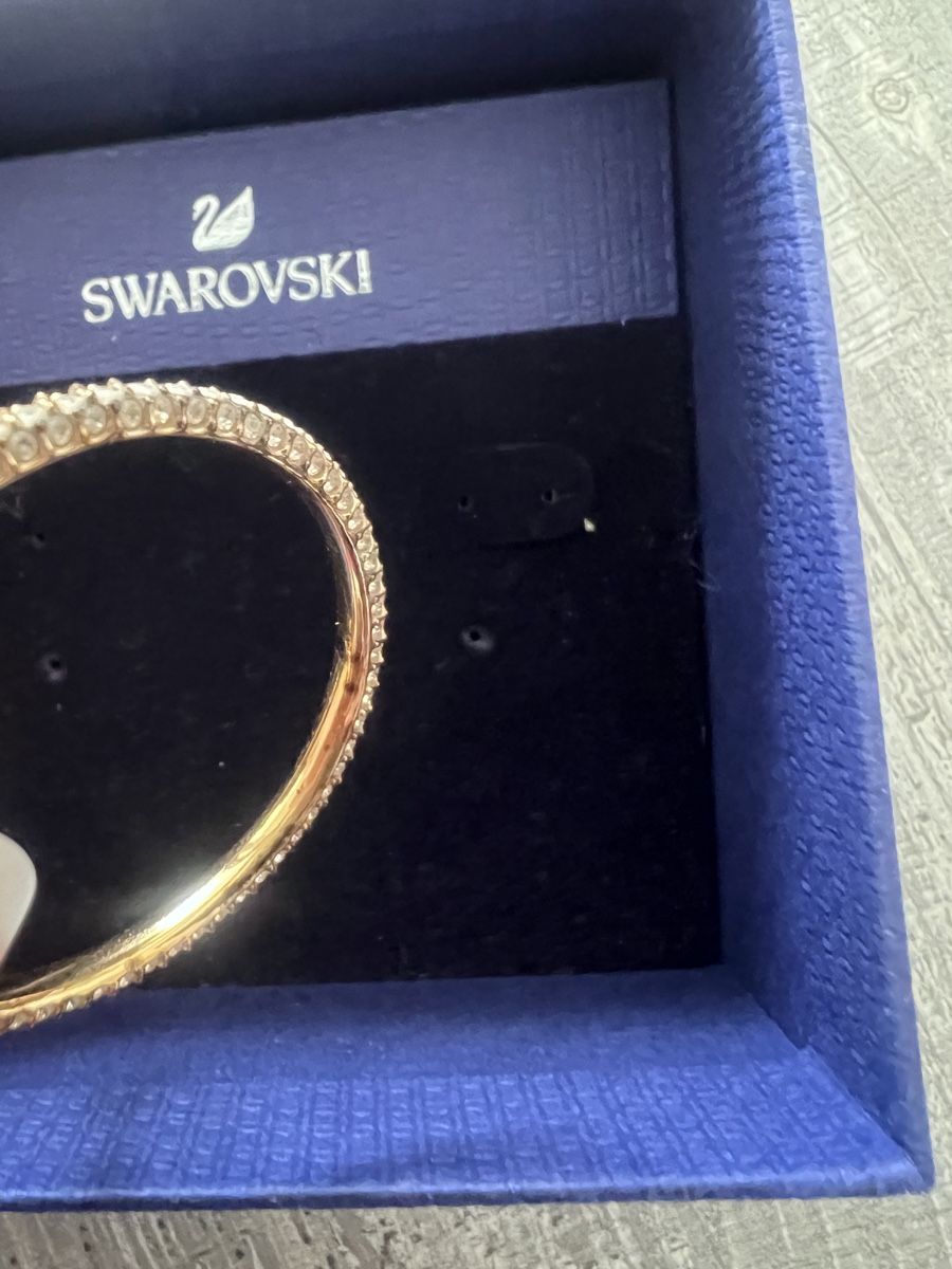 Boucles d'oreille: Swarovski creolen – D'occasion à Root par Fashionhomeandmore 2