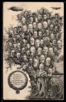 Gesammelte Portraits von Militärmitglie