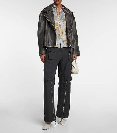 ACNE Studios Gray Zip Gusset Trousers ? NEU & UNGETRAGEN