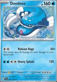 Pokémon Sammelbilder & Trading cards: Dondozo Holo - Pokemon TCG – Gebraucht aus Altstätten SG von GGsGameshop