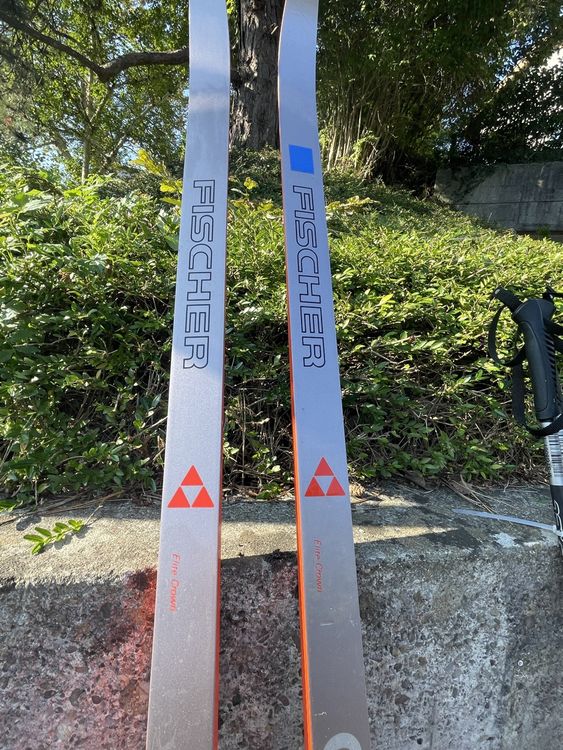 Fischer Sci: Ski Fischer Crown Langlaufski + Stöcke, Occasion – Usato da Rüschlikon venduto da leo_mwz2 5