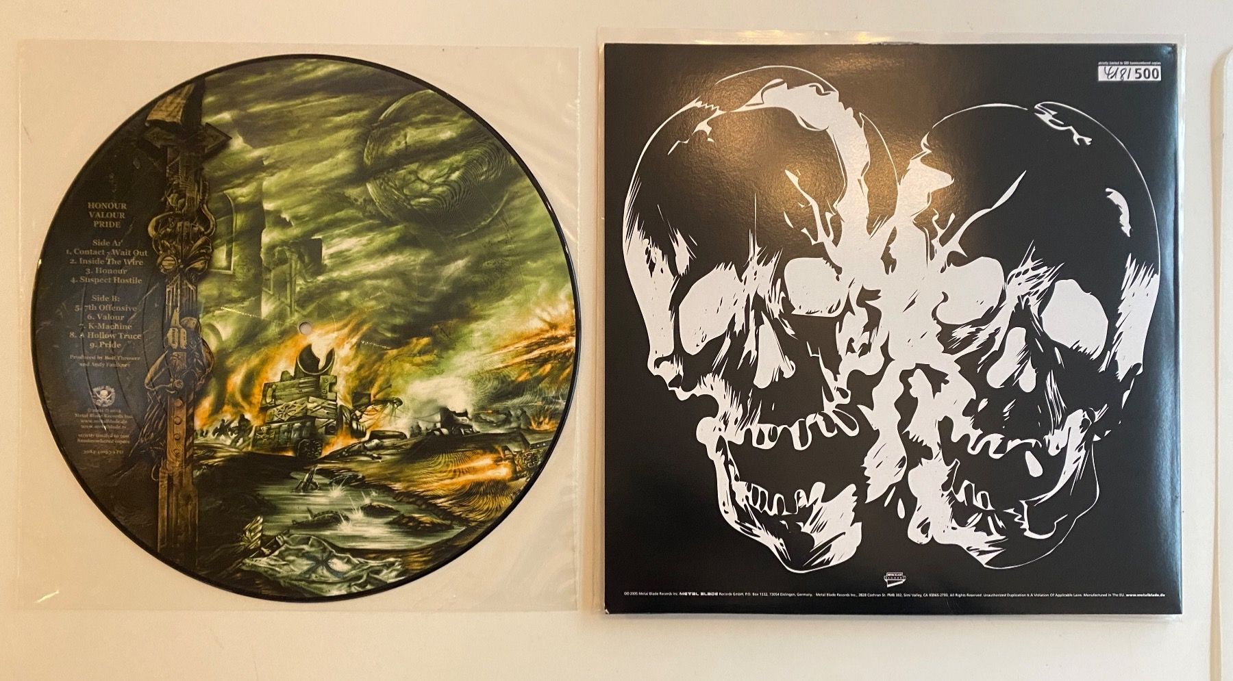 Dischi in vinile: BOLT THROWER - limitierte Picture Disc - Honour Valour - RAR – Usato da Egg b. Zürich venduto da superman1975 1
