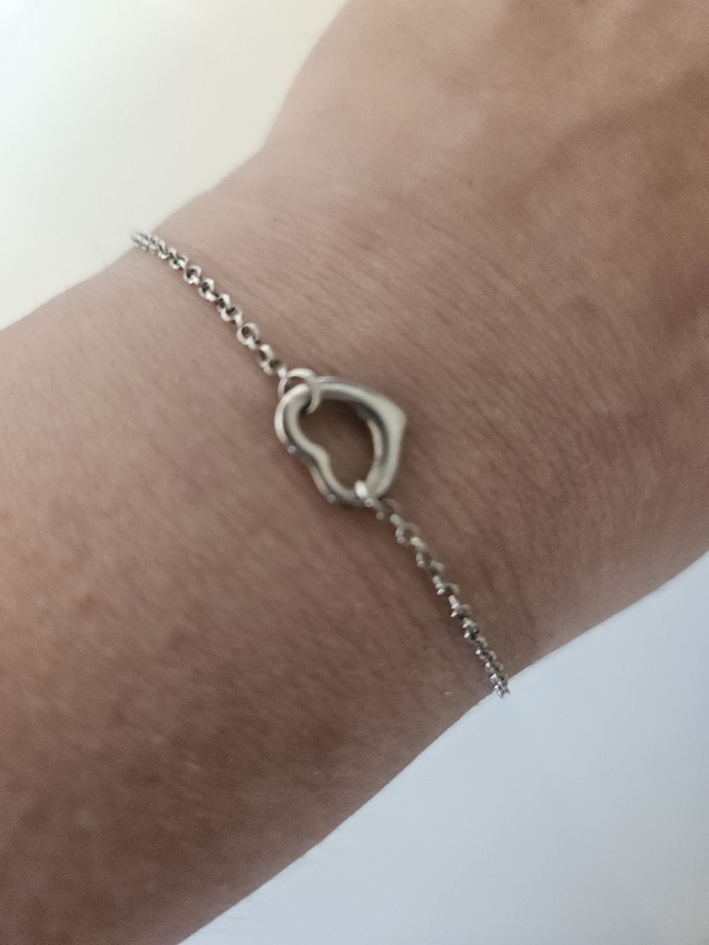 Tiffany & Co. Armbänder & -reifen: Tiffany & Co. 925 Silber Open heart Armband Original – Gebraucht aus Binningen von lieblingsstyle 3
