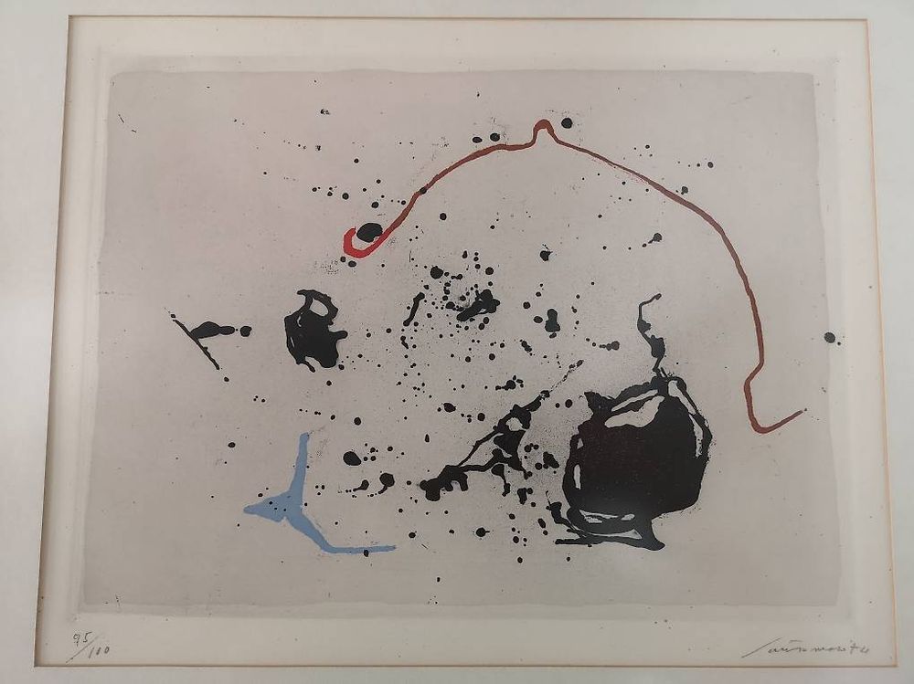 Grafica & Litografie: SANTOMASO 1907 - 1990 / Litho originale / année 1974 – Usato da Bulle venduto da italicum 3