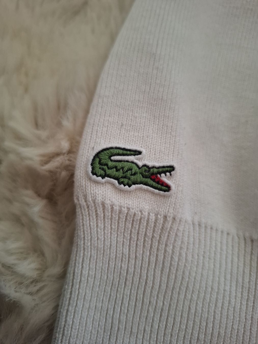 Lacoste Pullover & Sweatshirts: Lacoste Sweat Logo Blanc Multicolore Taille L – Gebraucht aus Le Locle von sAm_2112 2