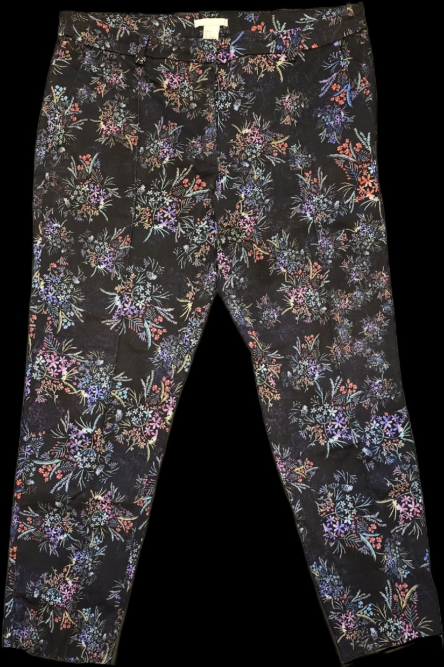 H&M Hosen: H&M Hose Blumenmuster Gr 44 TOP – Gebraucht aus Teufenthal AG von thuzsu 1