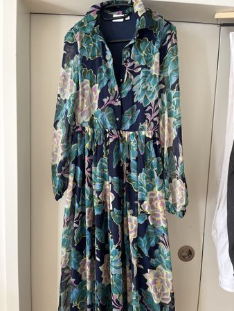 VILA Maxikleid 36 Chiffon
