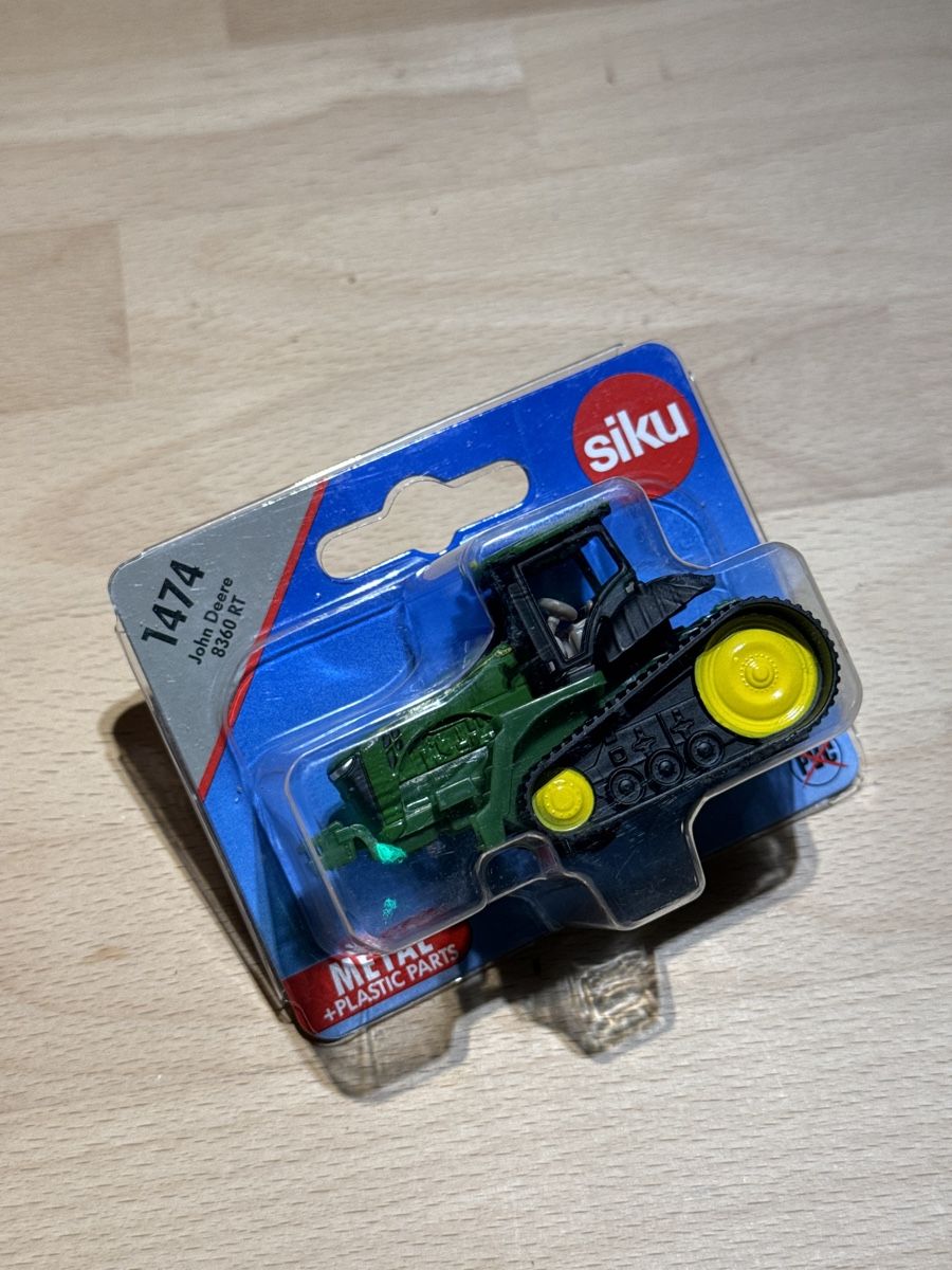 Siku Modellini d'auto: Siku - John Deere 1474 & 1341 – Nuovo e nell'imballaggio originale da Stüsslingen venduto da leo_nzh6 3