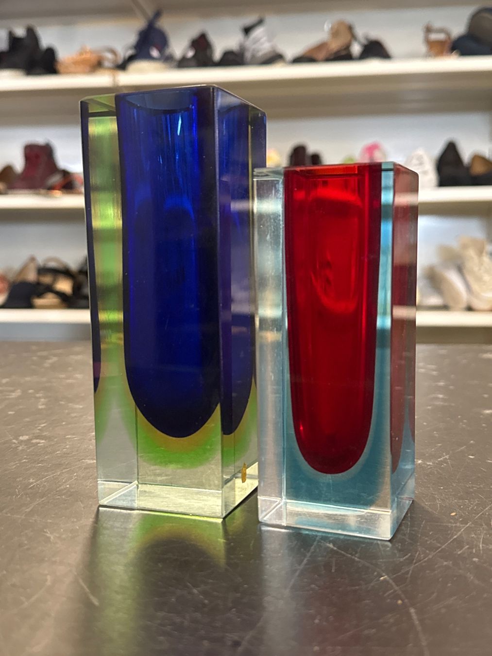 Murano Vasi & Recipienti: 3er Set Murano Antik Vasen – Usato da Pratteln venduto da Cartonsducoeur_bl 1