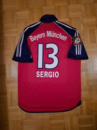 Originales FC Bayern München Trikot #13 Sergio 00/01