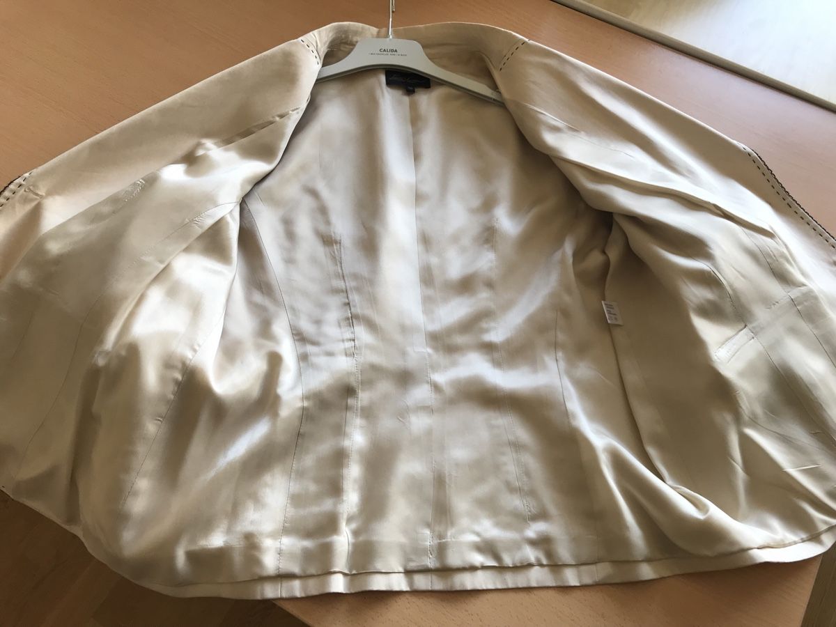 Giacche: Veste élégante Luisa Spagnoli, T50 IT, beige clair – Nuovo (secondo la descrizione) da Morges venduto da sandy069 6
