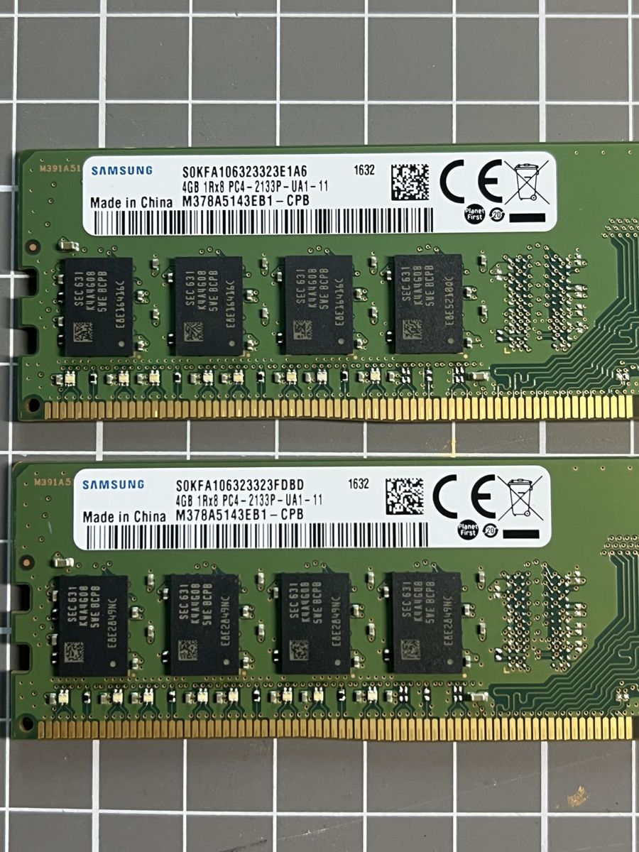Samsung Mémoires / RAM: Samsung RAM DDR4 4GB 2133 Mhz – D'occasion à Arosio par pep_y2gj 1