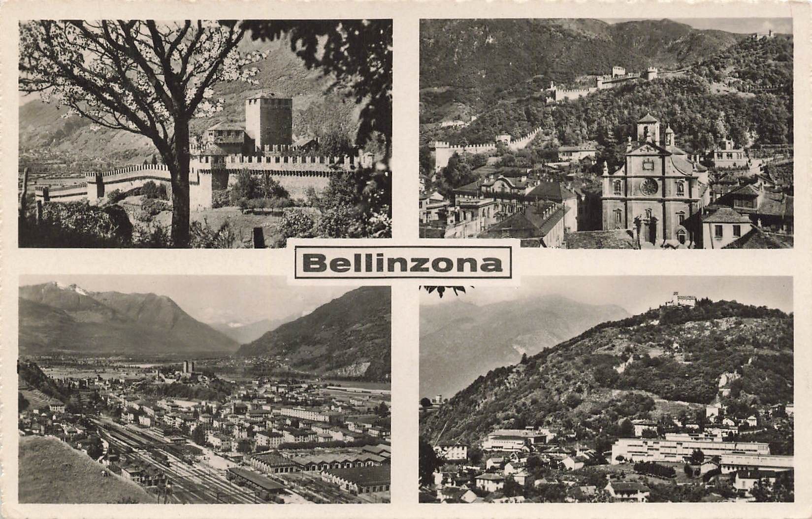 Cartoline postali: Bellinzona TI – Usato da Biasca venduto da Blenio71