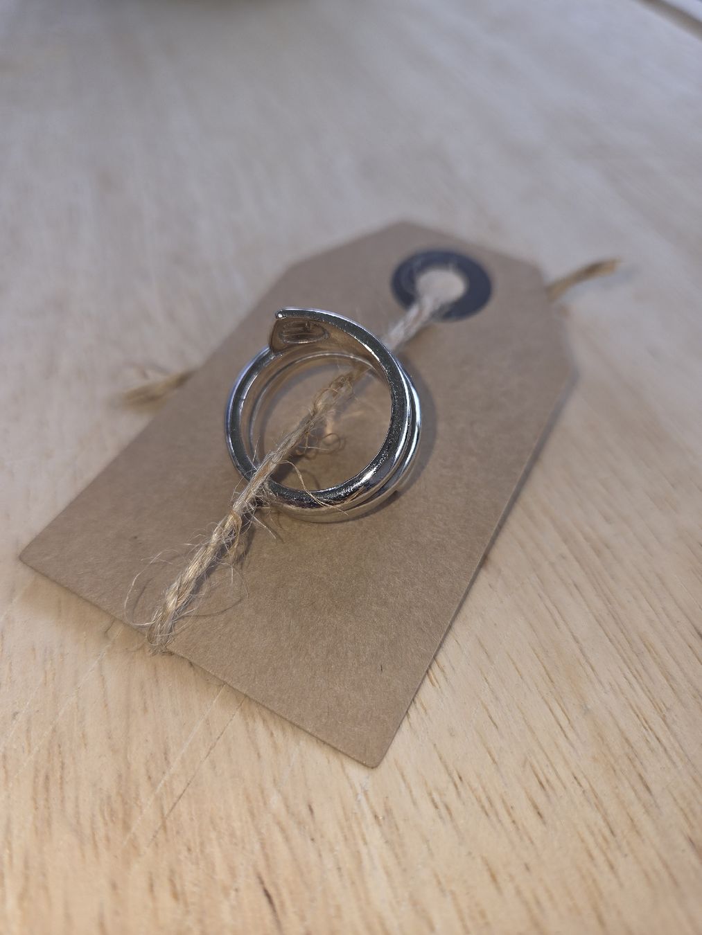 Ringe: Bague spirale argentée, élégante et tendance 💍 – Neu (gemäss Beschreibung) aus Brügg BE von man_xyd9 1