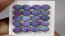 Australische Opal Dubletten 2.89Cts.