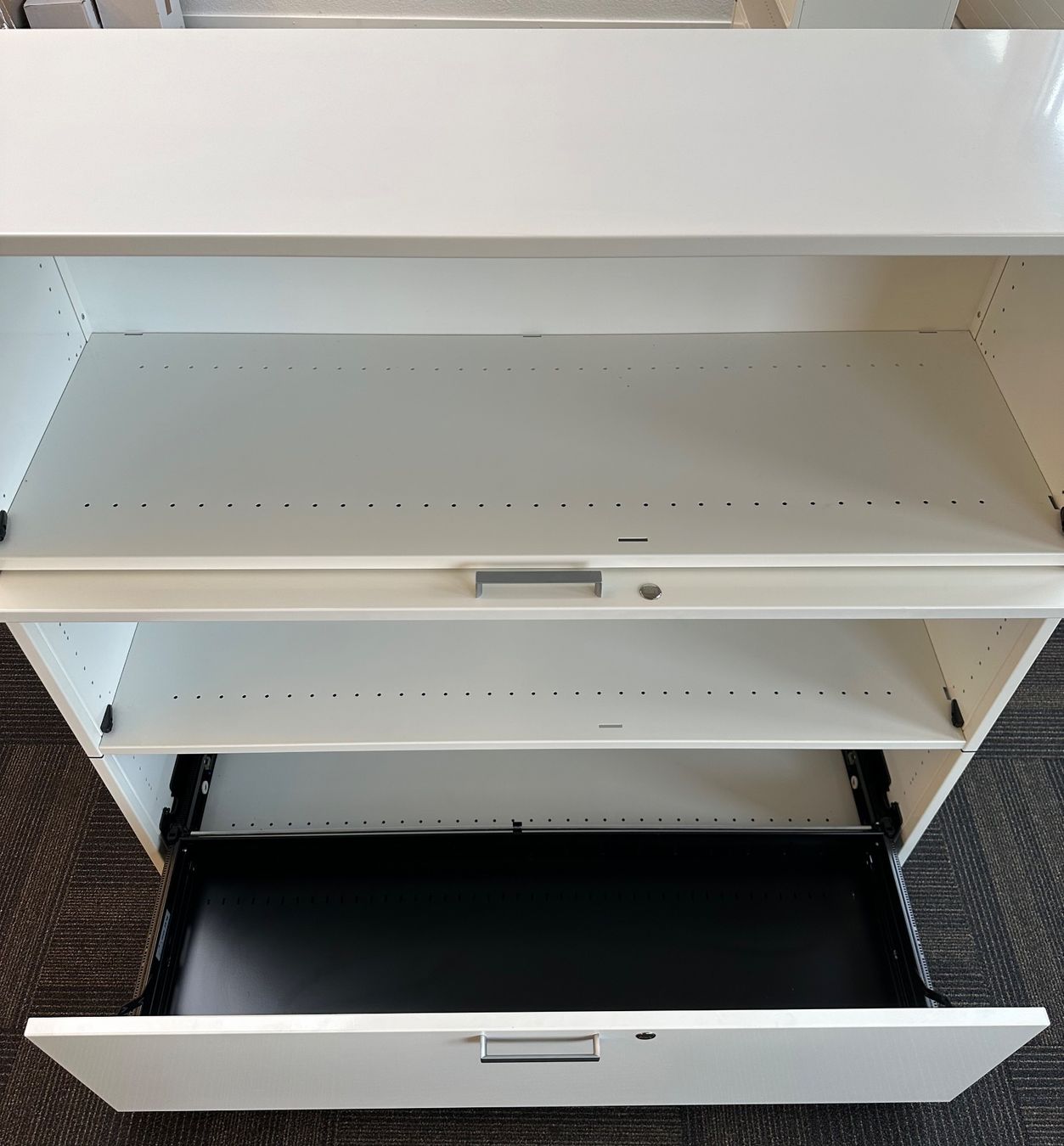Embru eQ System großes Sideboard 115x120 cm - aus Metall (Gebraucht) in ...
