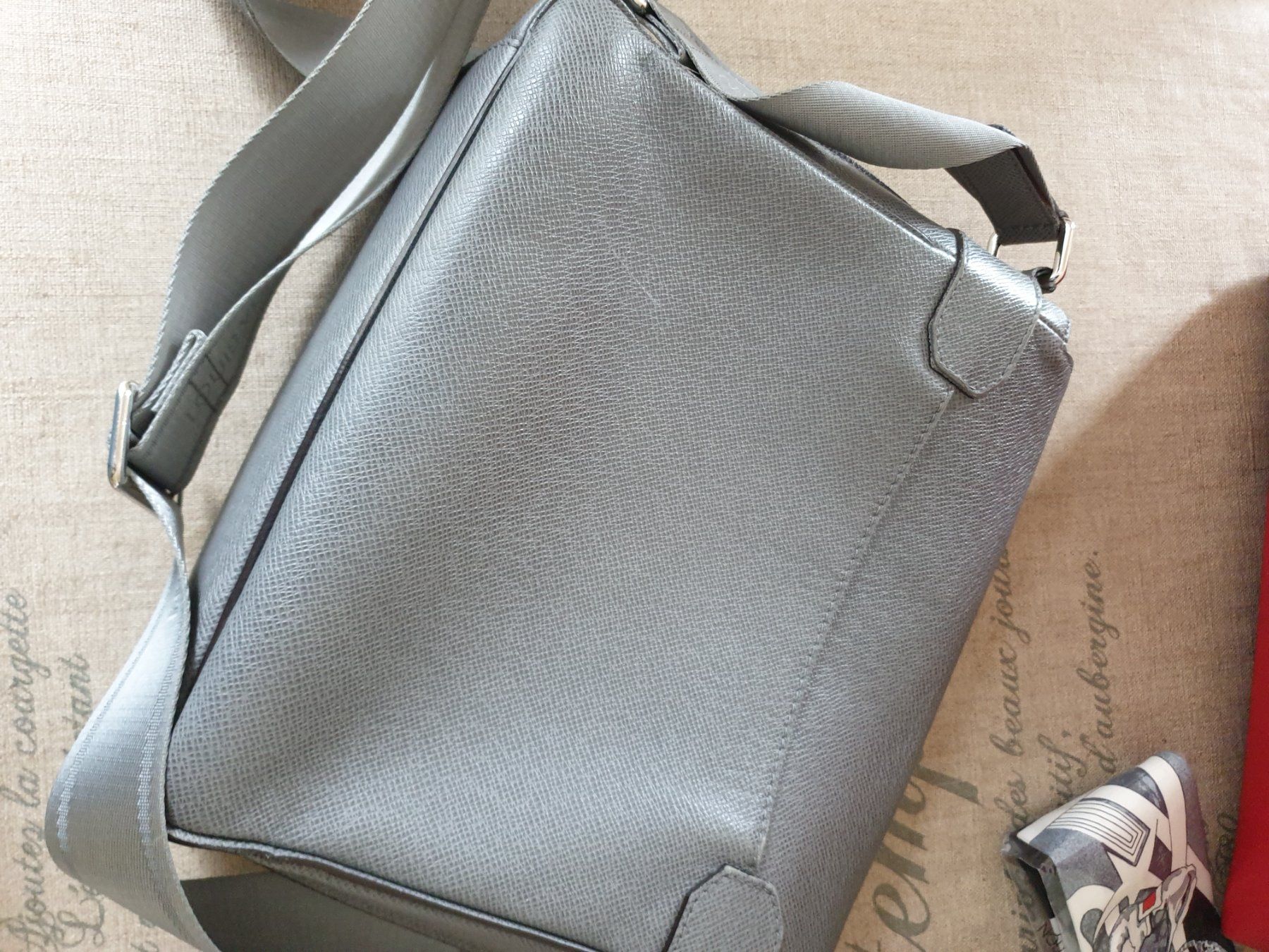 Louis Vuitton Borse: Louis Vuitton Roman PM Taïga glacier – Usato da Bottmingen venduto da sandy_2 8