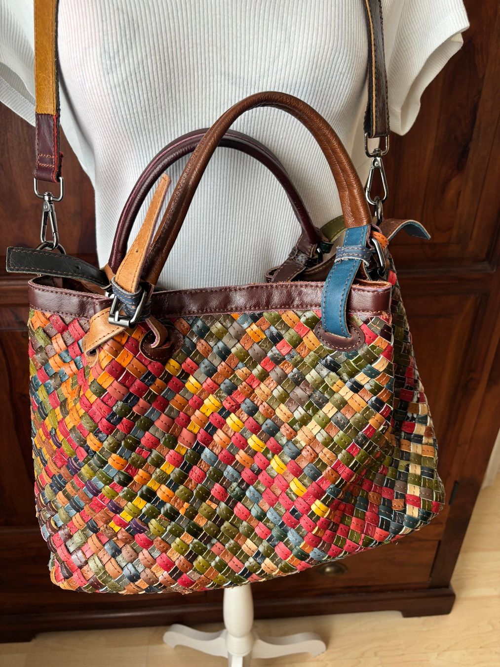 Borse da donna: LEDERTASCHE aus ITALIEN – Usato da Merishausen venduto da yourdream 2