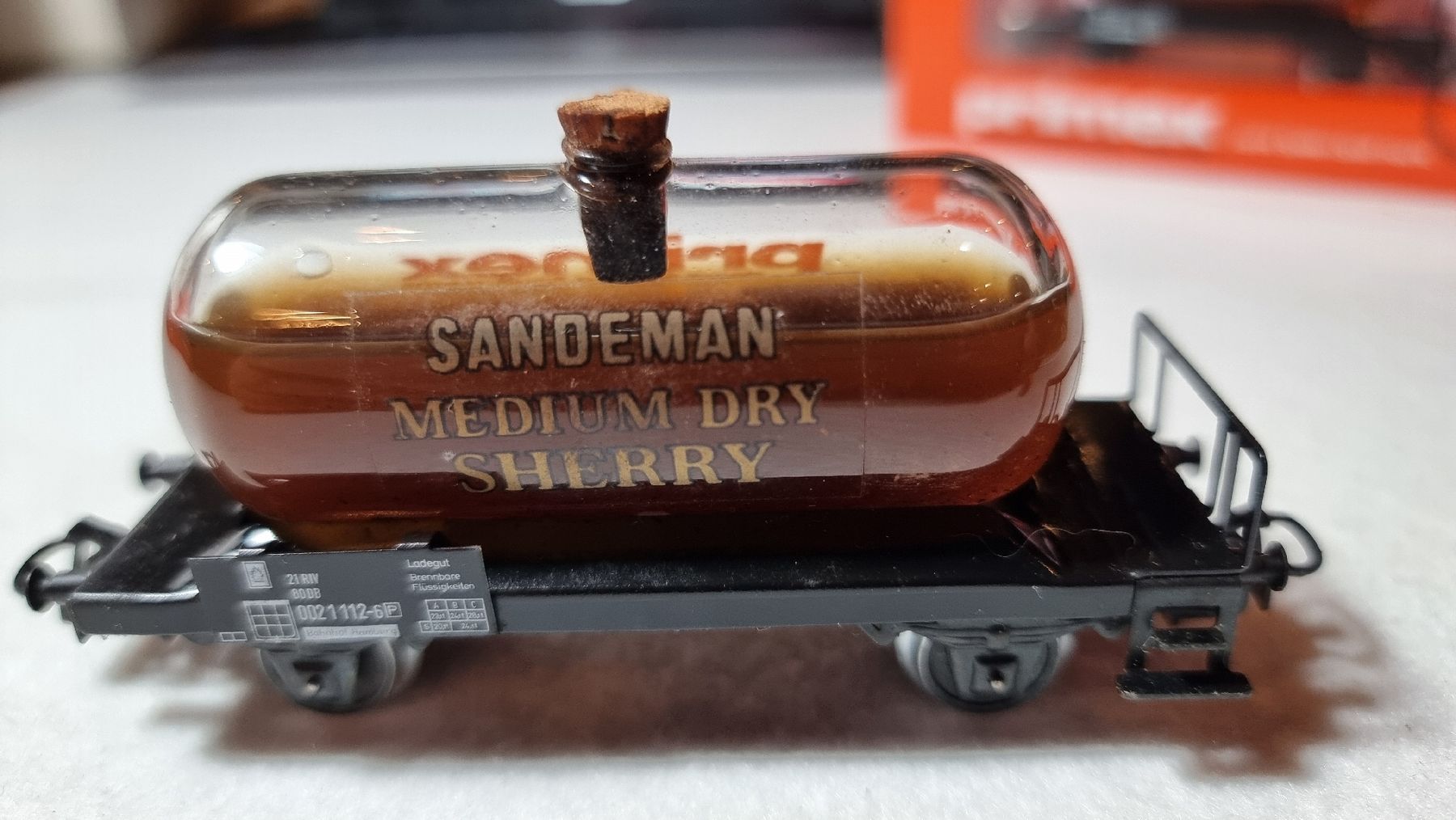 Märklin Modelleisenbahnen: Märklin / Primex Glaskesselwagen Sandeman – Neu (gemäss Beschreibung) aus Au ZH von Krokodil08 1