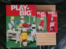 3 X PLAY-BIG Sets,  5680 + 5681 + 5772 Krankenhaus + Koch