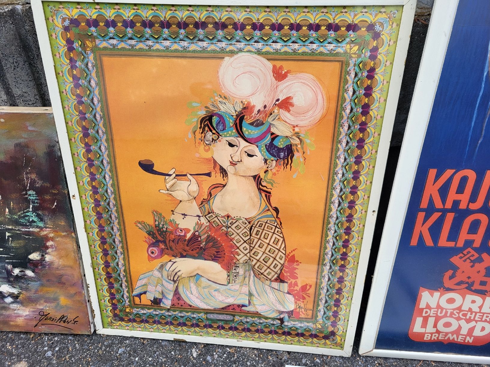 Dipinti: 1 lot de tableaux -  peintures - affiche – Usato da Bossonnens venduto da nafnaf2018 6