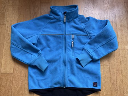 Polarn O. Pyret Fleece Jacke, türkis , Gr. 128