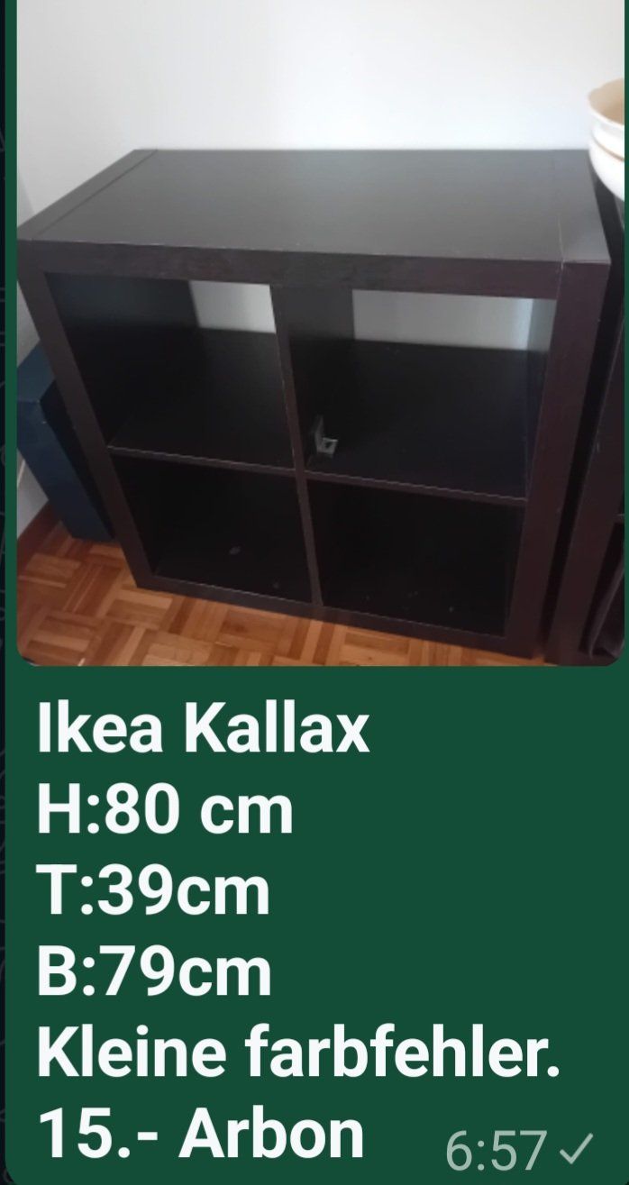 Ikea Étagères: Ikea Kallax Regal – D'occasion à Arbon par kor_w5lq 1